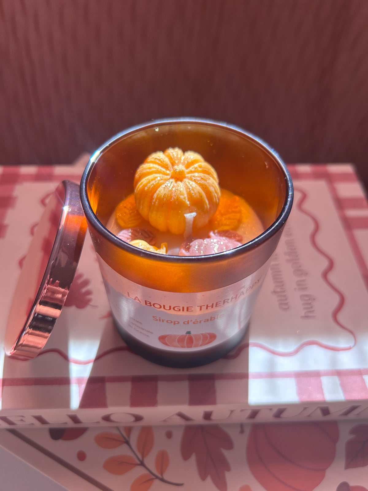 Bougie Citrouilles gourmandes