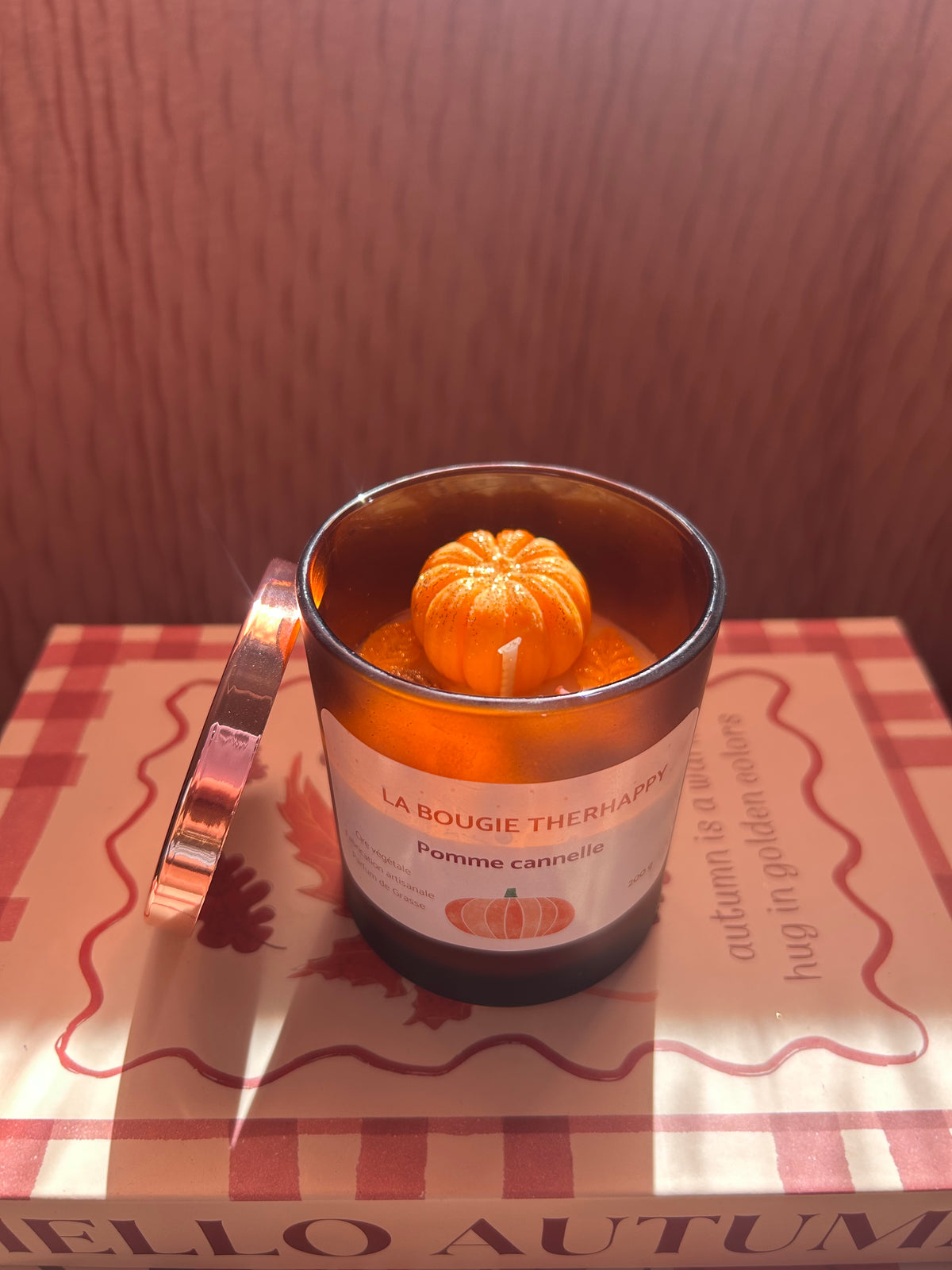 Bougie Citrouilles gourmandes