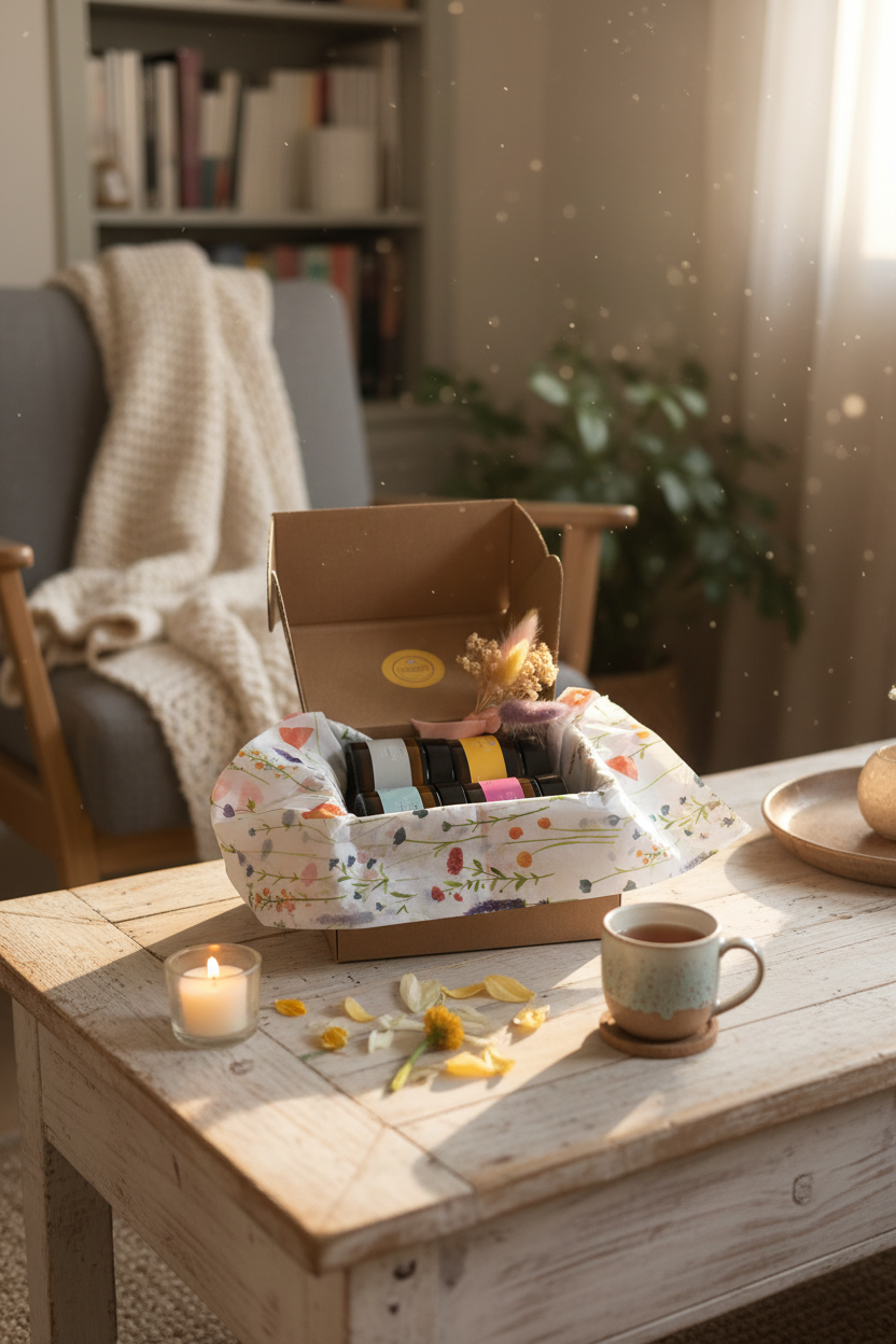Bougie coffret ambiance