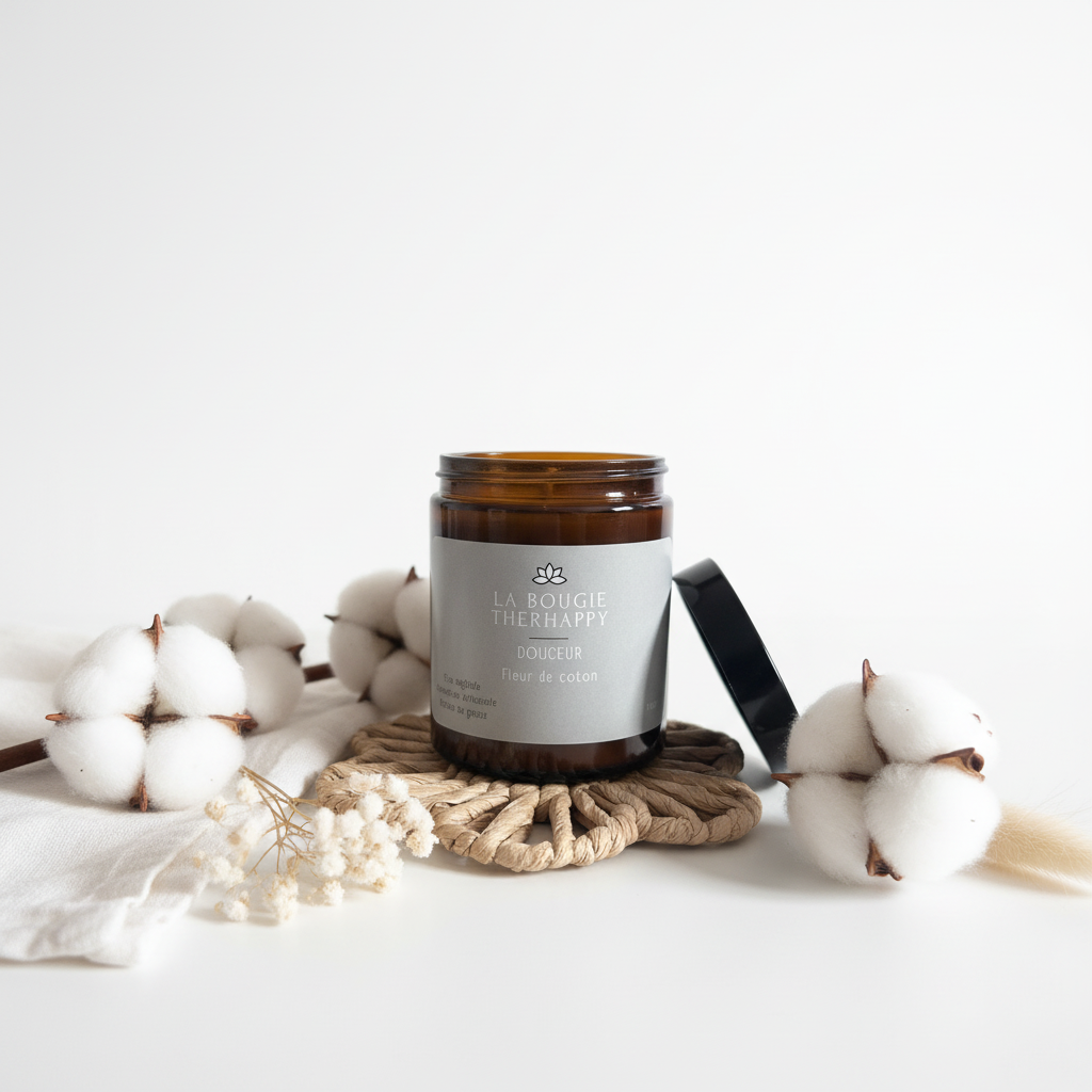 Bougie Douceur - Fleur de coton