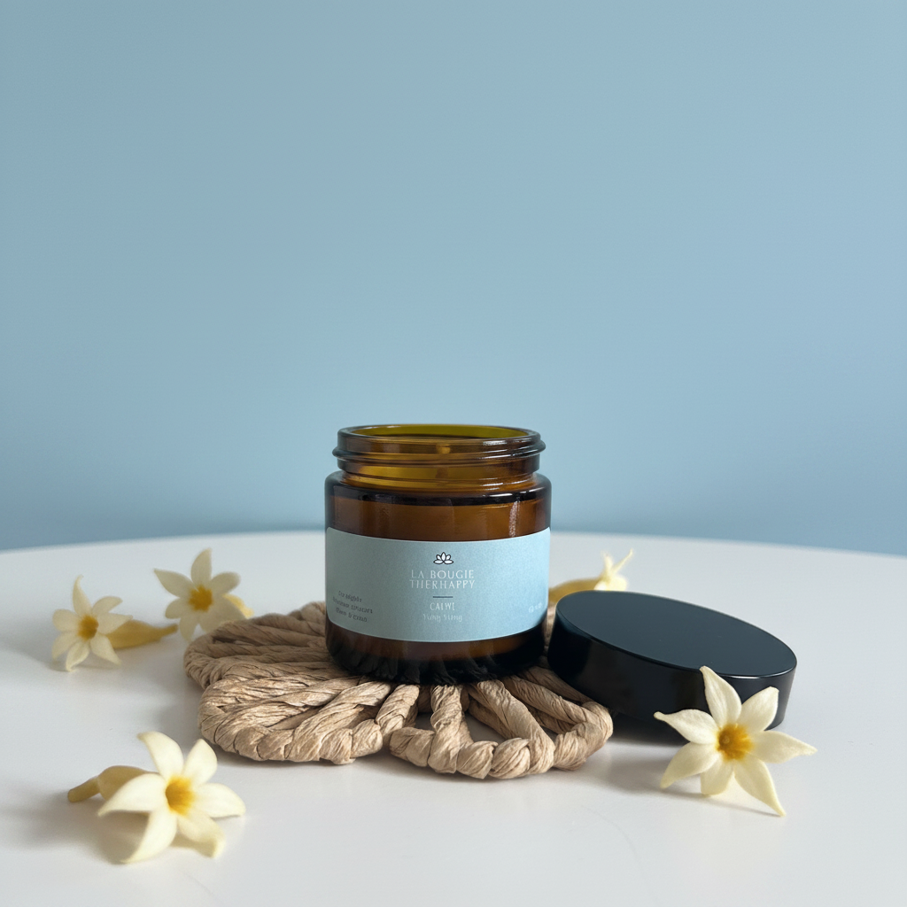 Calme 60ml - Fond bleu clair ylang ylang