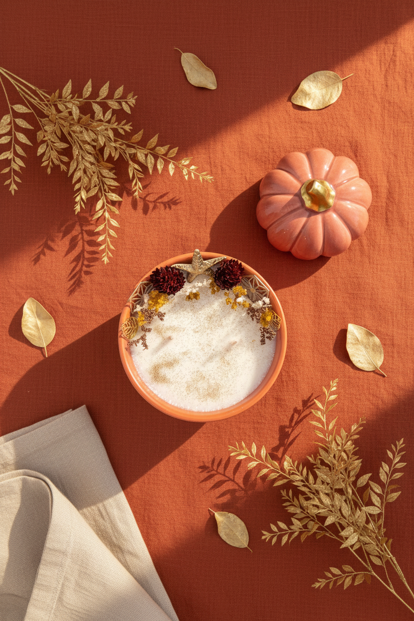 Le Goûter d'Automne – vue du dessus