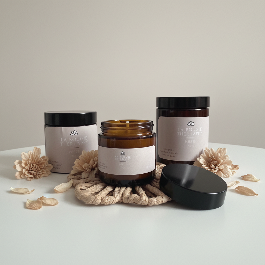 Pureté trio fond gris beige